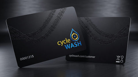 cycleWASH card, pack of 100