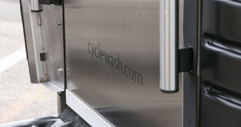 cycleWASH OASIS: The Complete Bike Service Station for Smart Cities