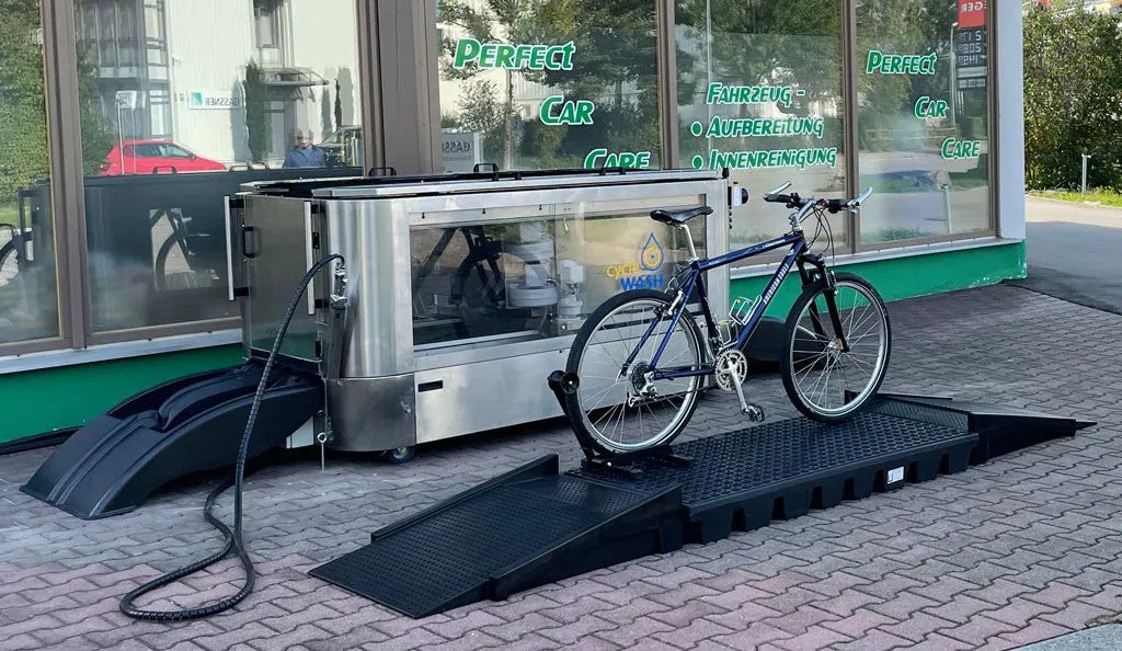cycleWASH® Pre-Cleaning Tank & Ramps