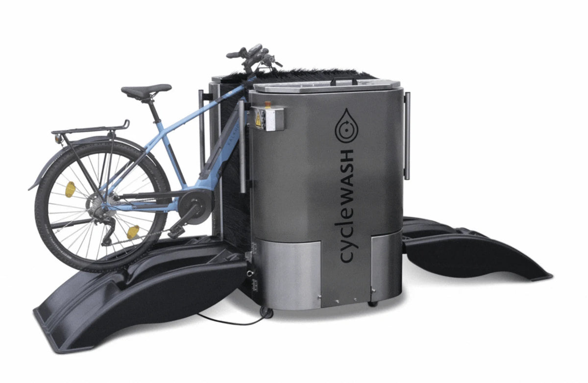 fahrrad-waschanlage kaufen cycleWASH Mini Platinum – Halbautomatische Fahrradwaschanlage häkelkörbchen Geschmack:Erdbeere 2. Wahl - CUBE