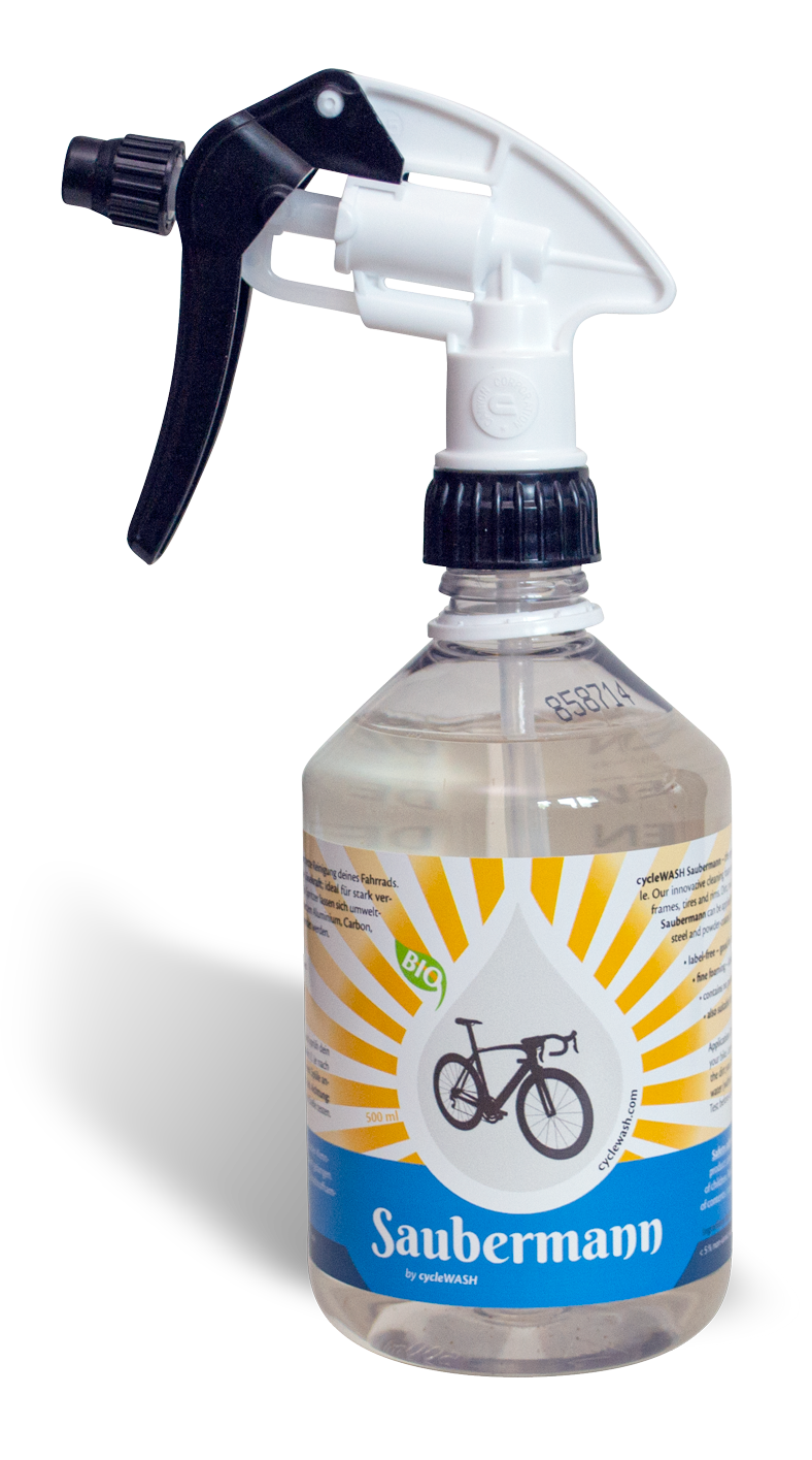 cycleWASH Saubermann – Bio Bike Shampoo