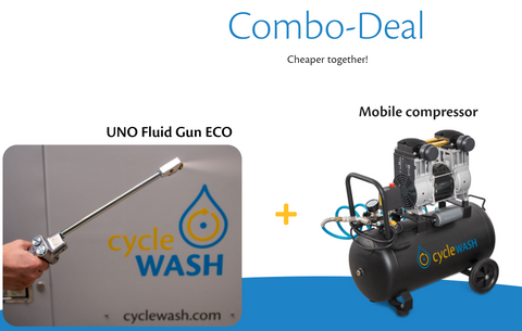 cycleWASH Clean/Dry Combo Deal