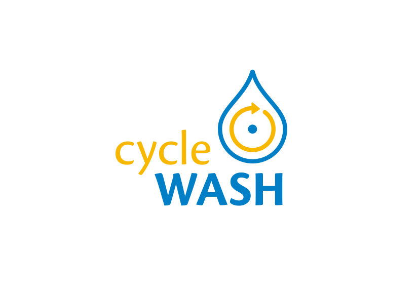 cycleWASH square logo lockup