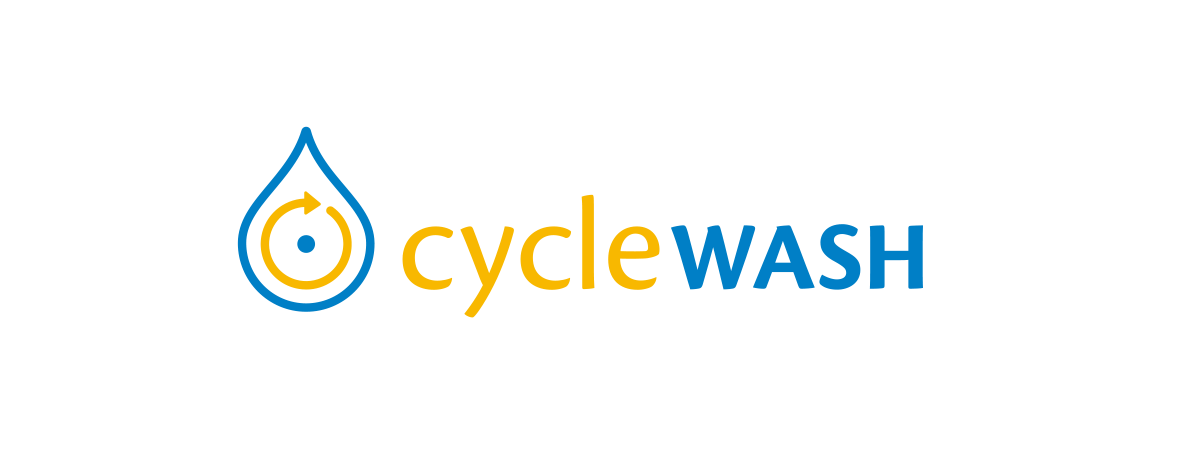 cycleWASH horizontal logo lockup