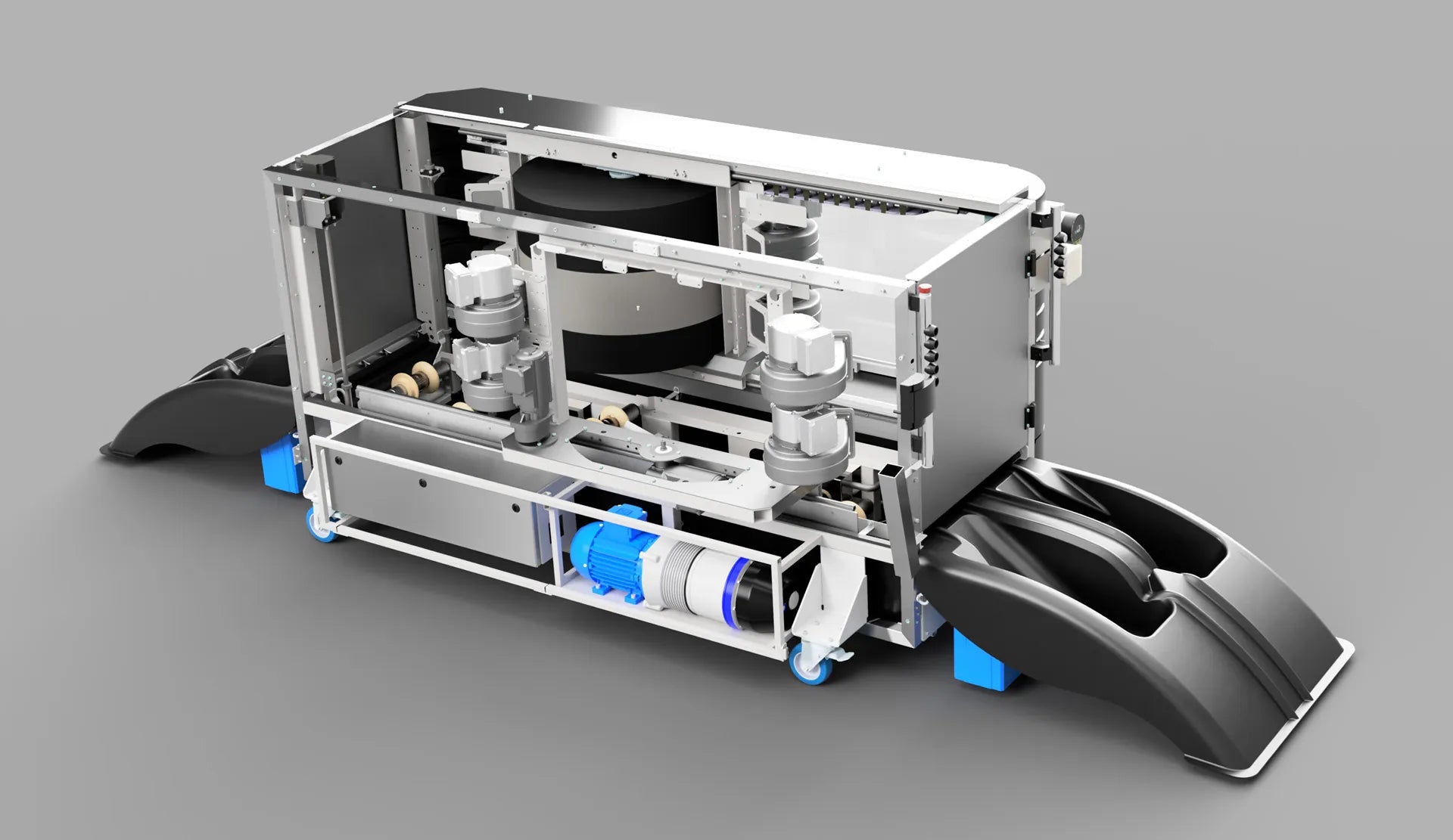 cycleWASH Pro Platinum technical cutaway preview