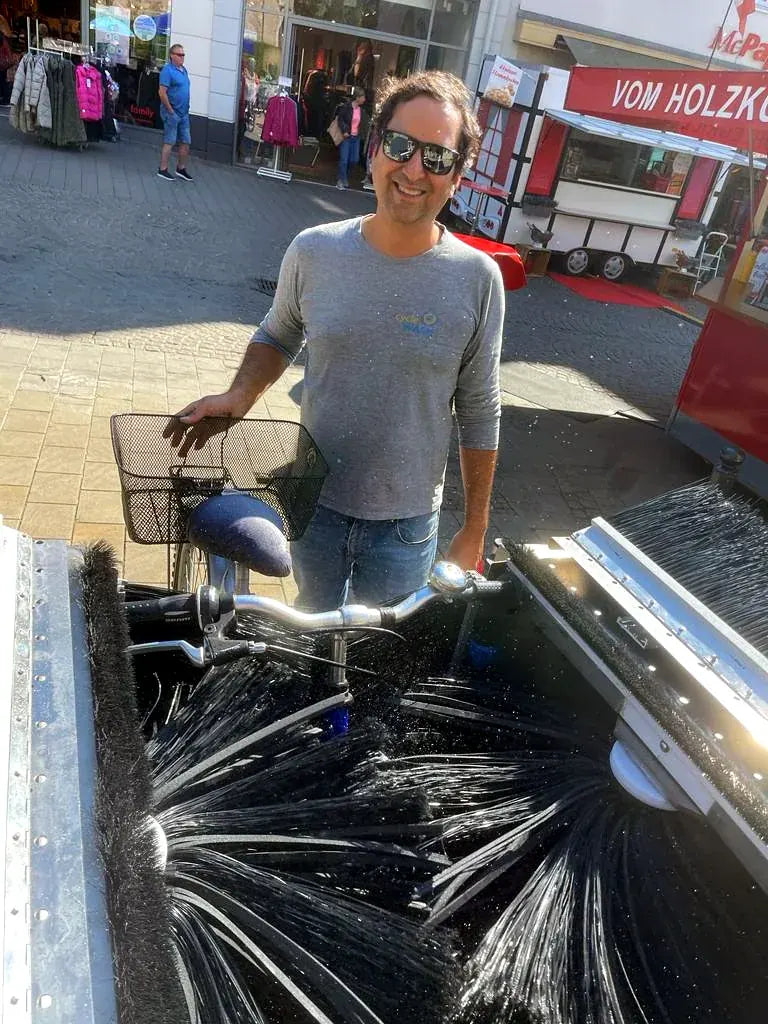 City Festivals — cycleWASH&reg; in use