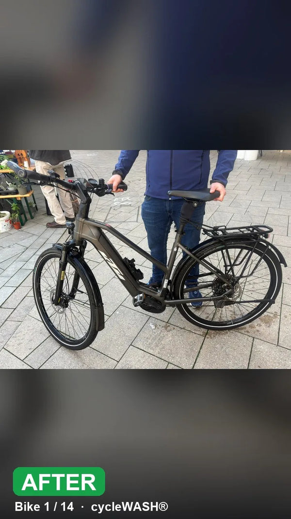 Before & After — 14 bikes