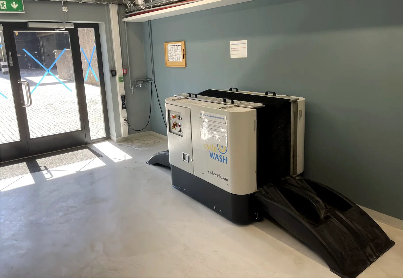 cycleWASH installation