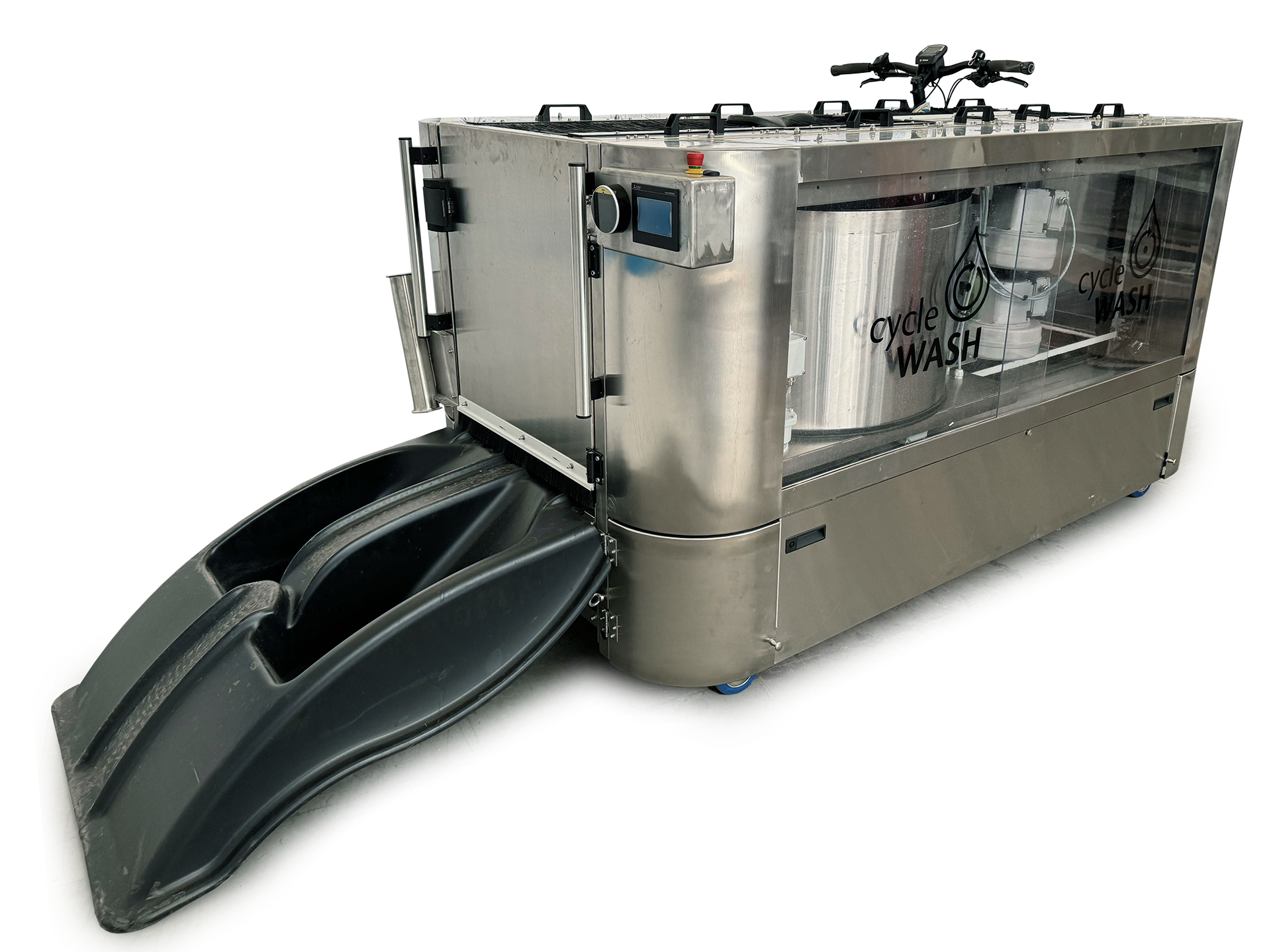 cycleWASH Pro Platinum — Fully Automatic Bicycle Cleaning Robot