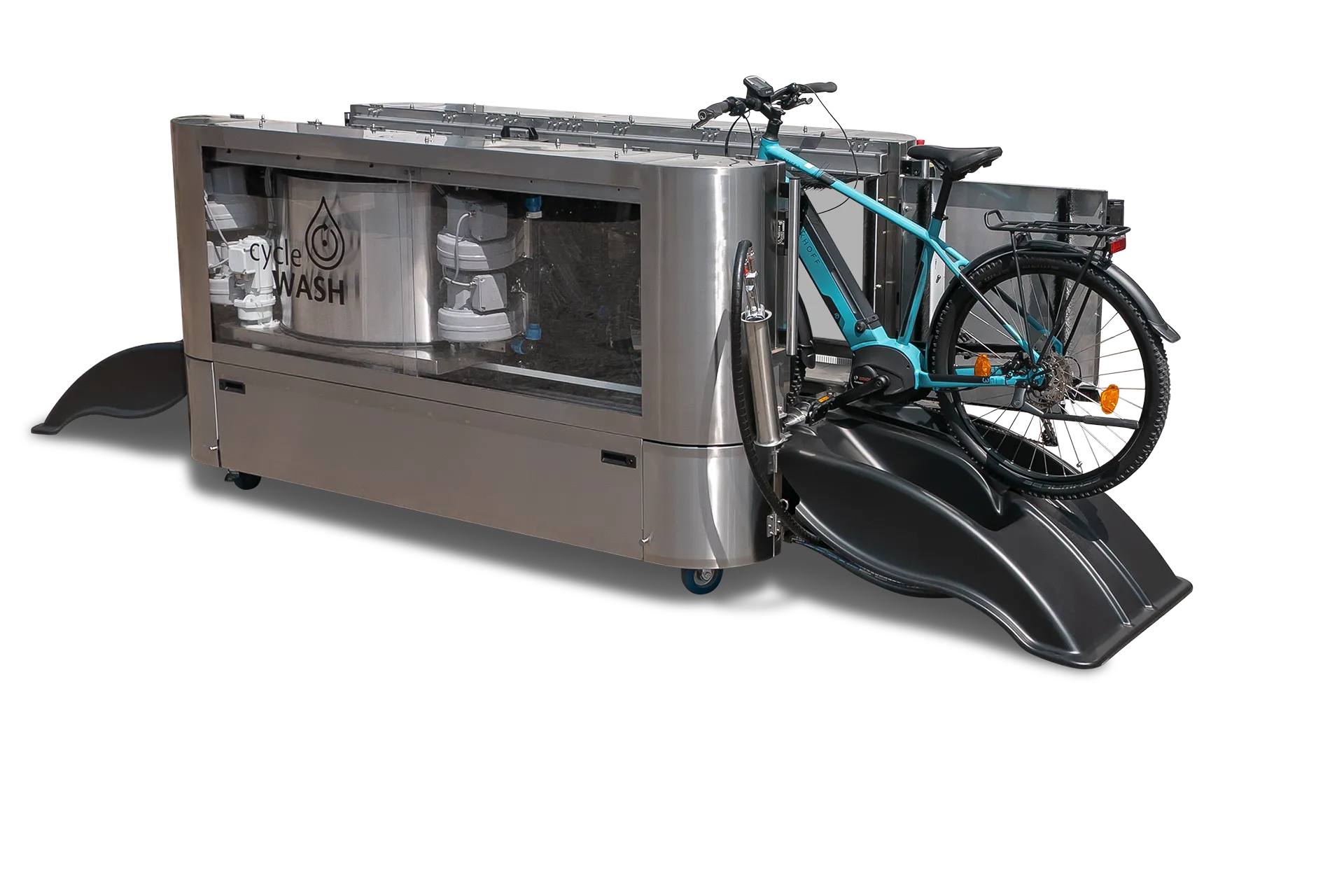 cycleWASH® Pro Platinum bicycle washing machine stage 2